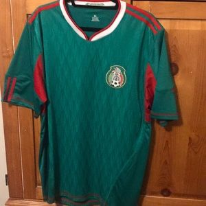 Mexico soccer shirt.